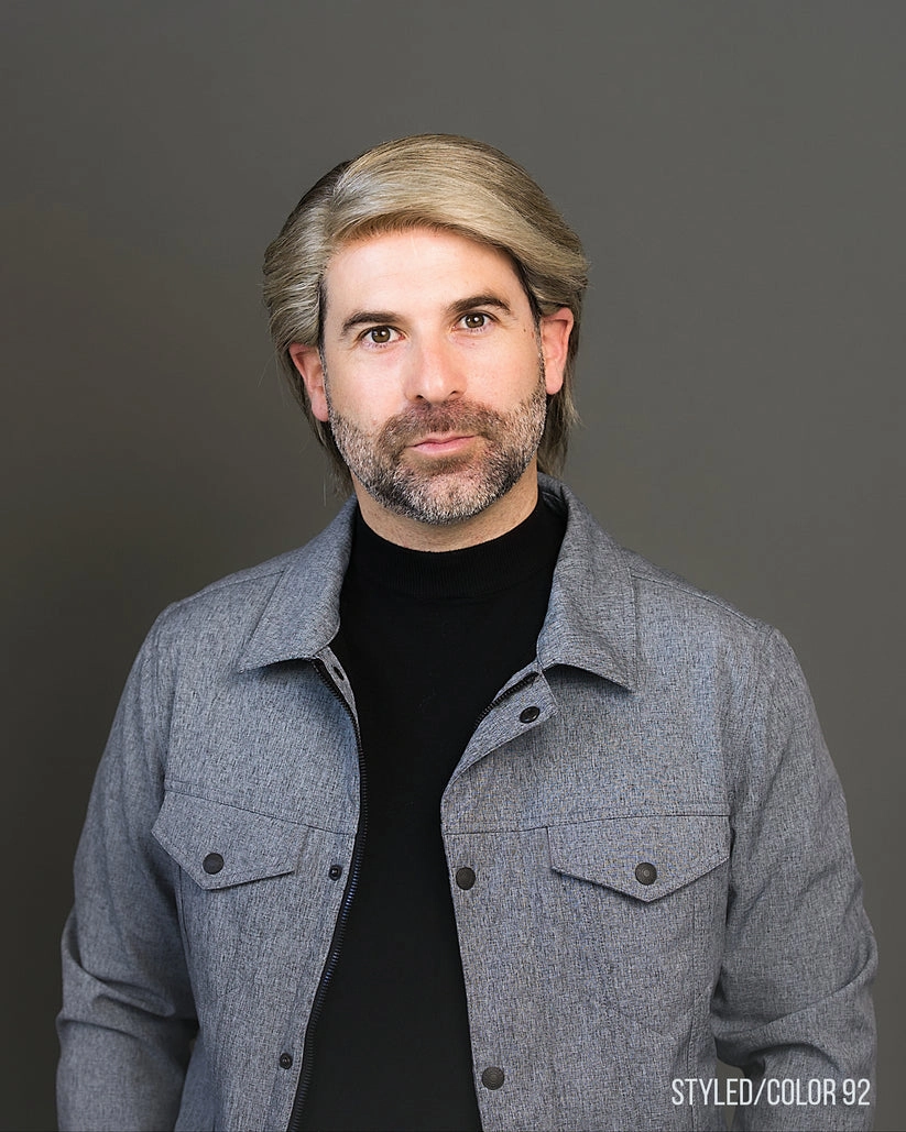 421 Apollo by WIGPRO: Mens Human Hair Wig