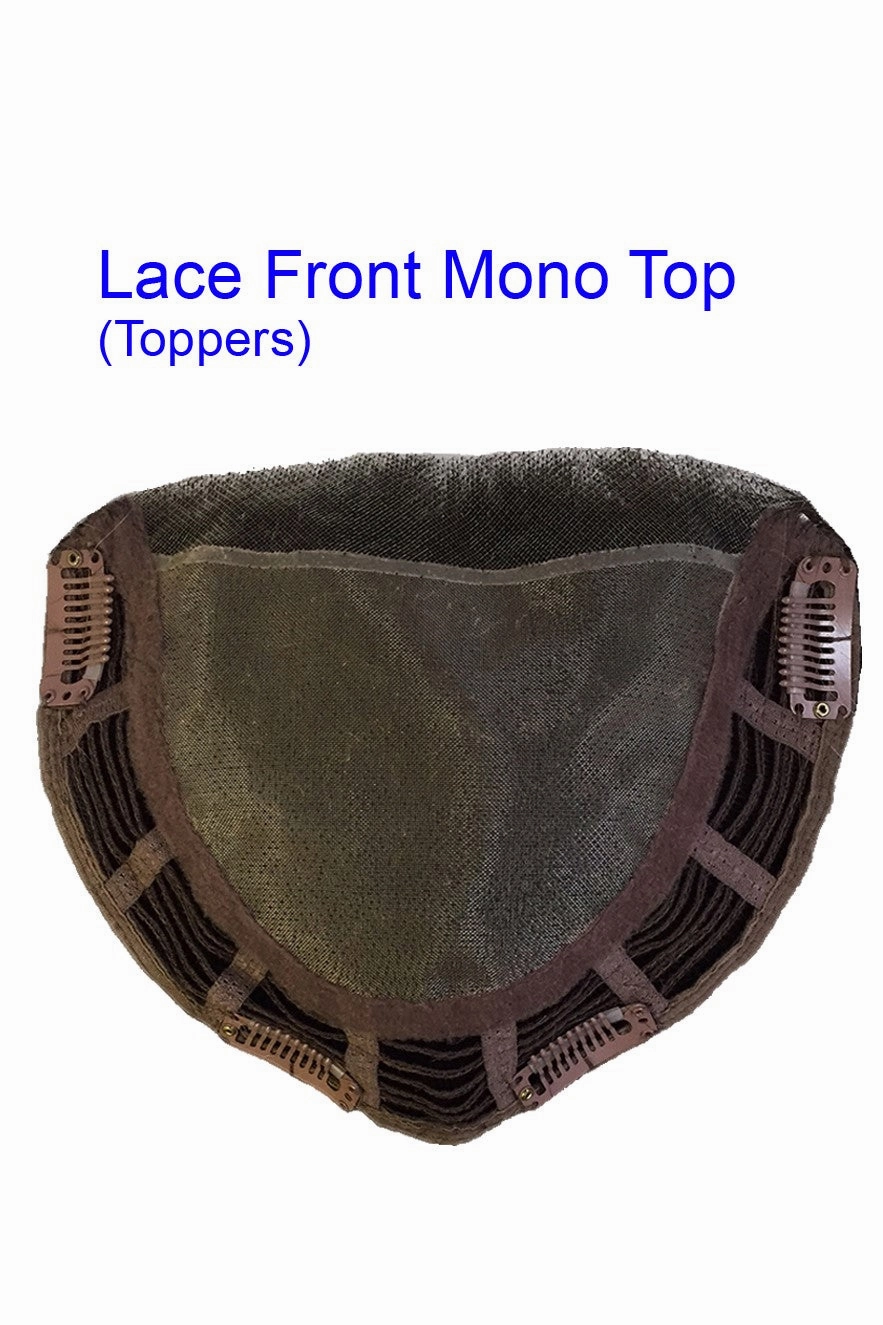 Belle Tress Toppers - Lace Front Mono Top Peerless 19  (#7016)