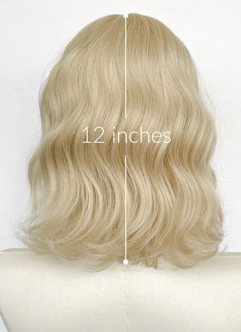 Blonde Wavy Bob Synthetic Hair Wig NS552