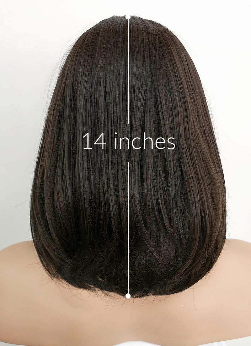 Brunette Straight Bob Synthetic Wig NS077