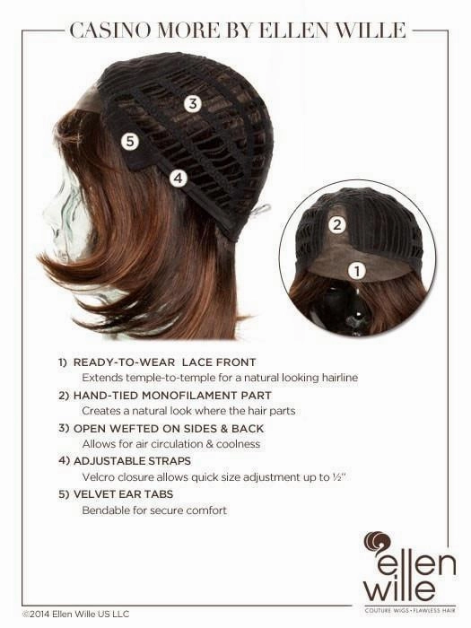 Casino More | Synthetic Lace Front Wig (Mono Part)