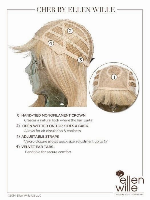 Cher Wig by Ellen Wille | Heat Friendly Synthetic