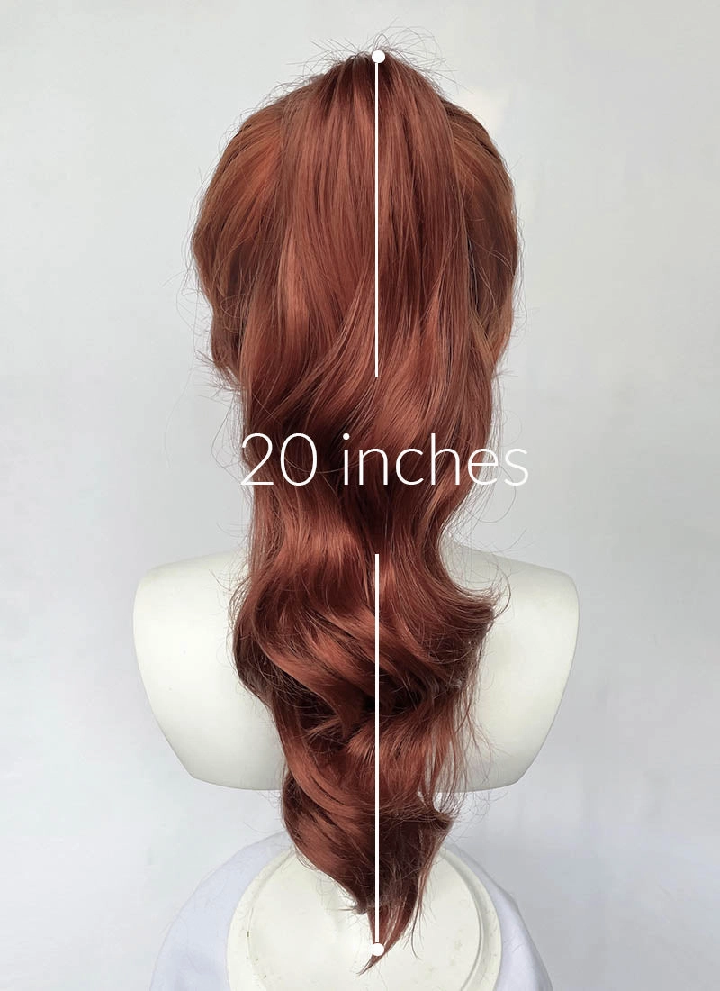 Clair Obscur: Expedition 33 Maelle Auburn Ponytail Lace Front Wig LF6124