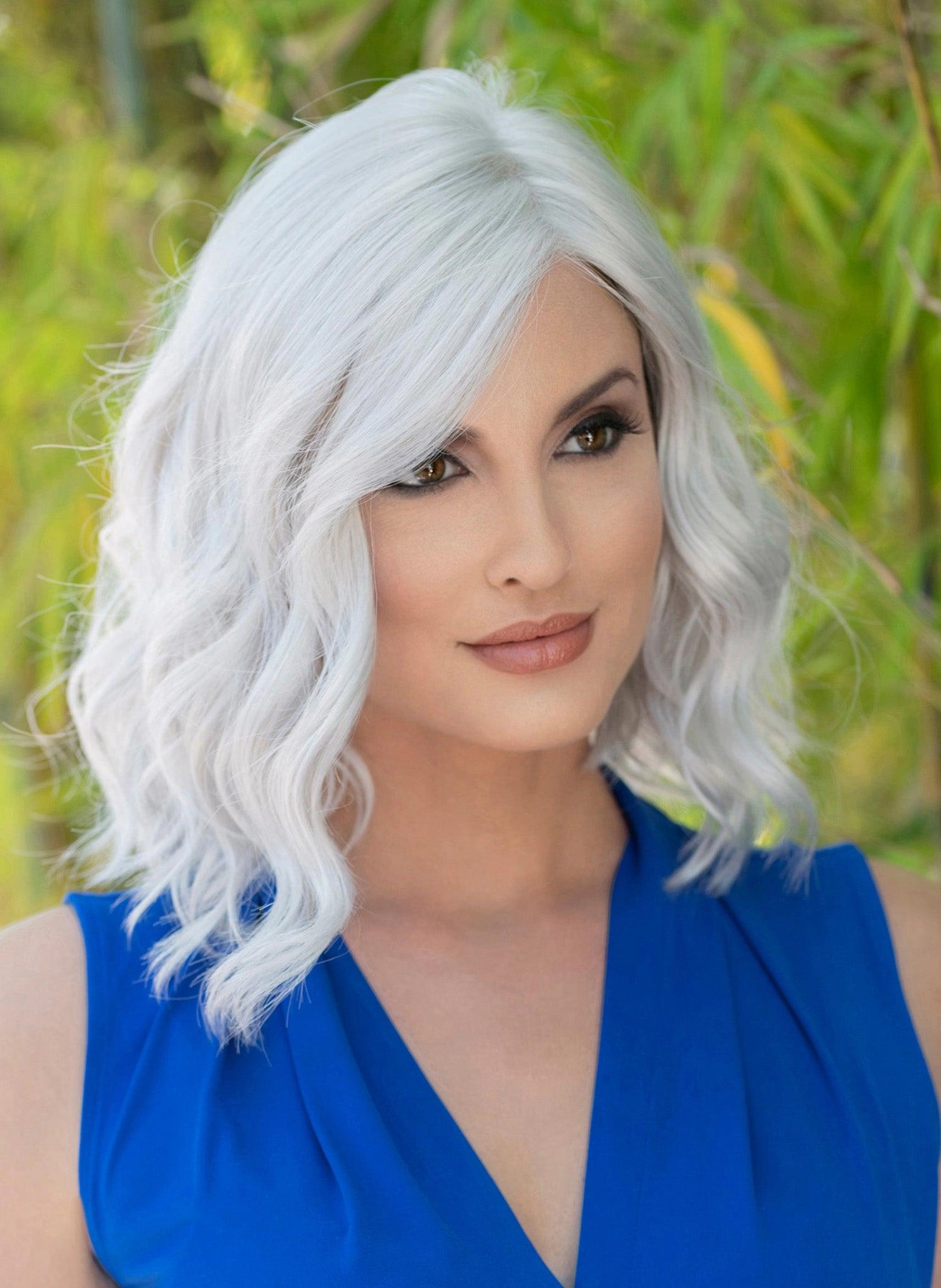 Emma Wig by Envy | Human Hair Blend (Lace Front)