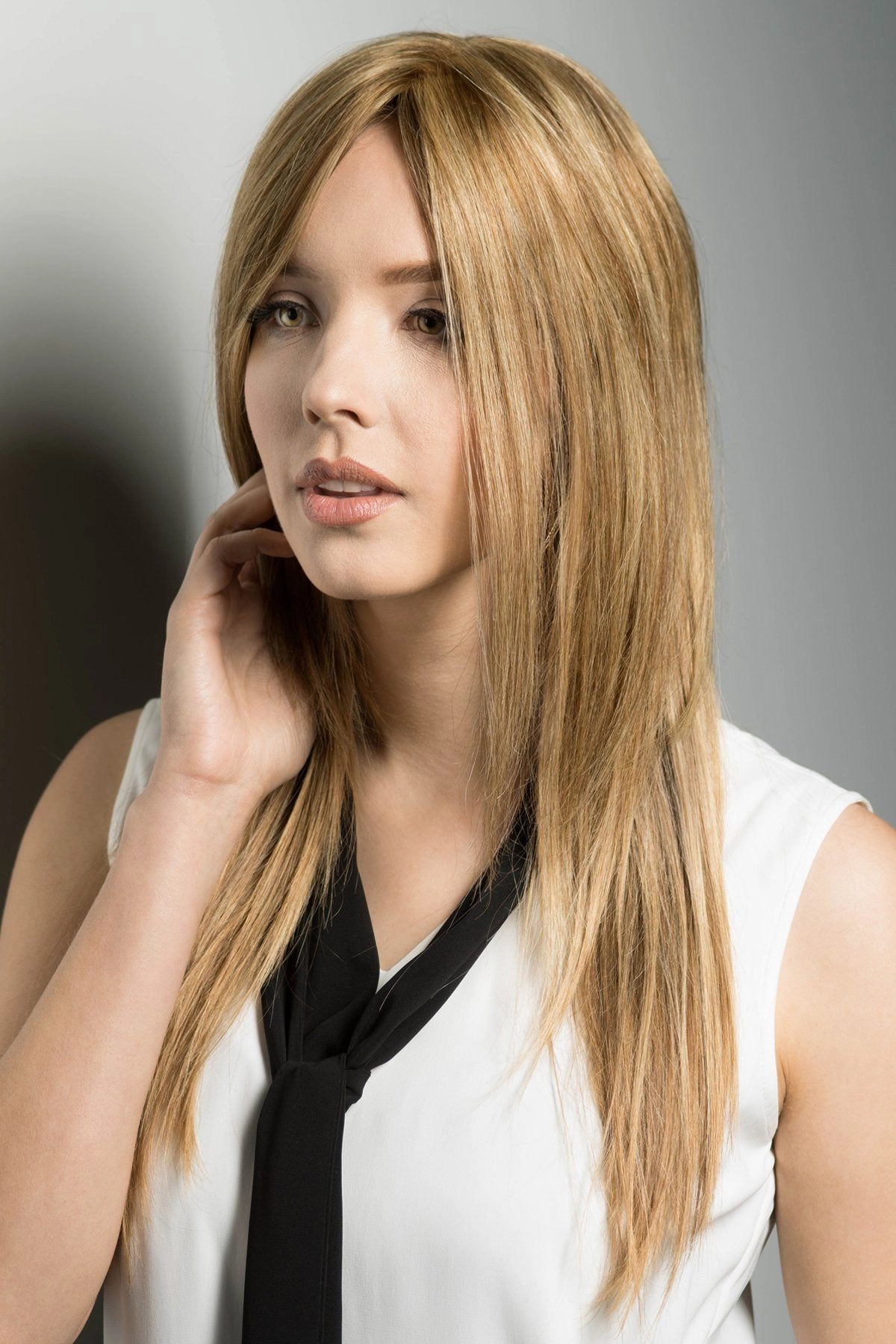 Estetica Toppers - Mono Wiglet 12 - Human Hair