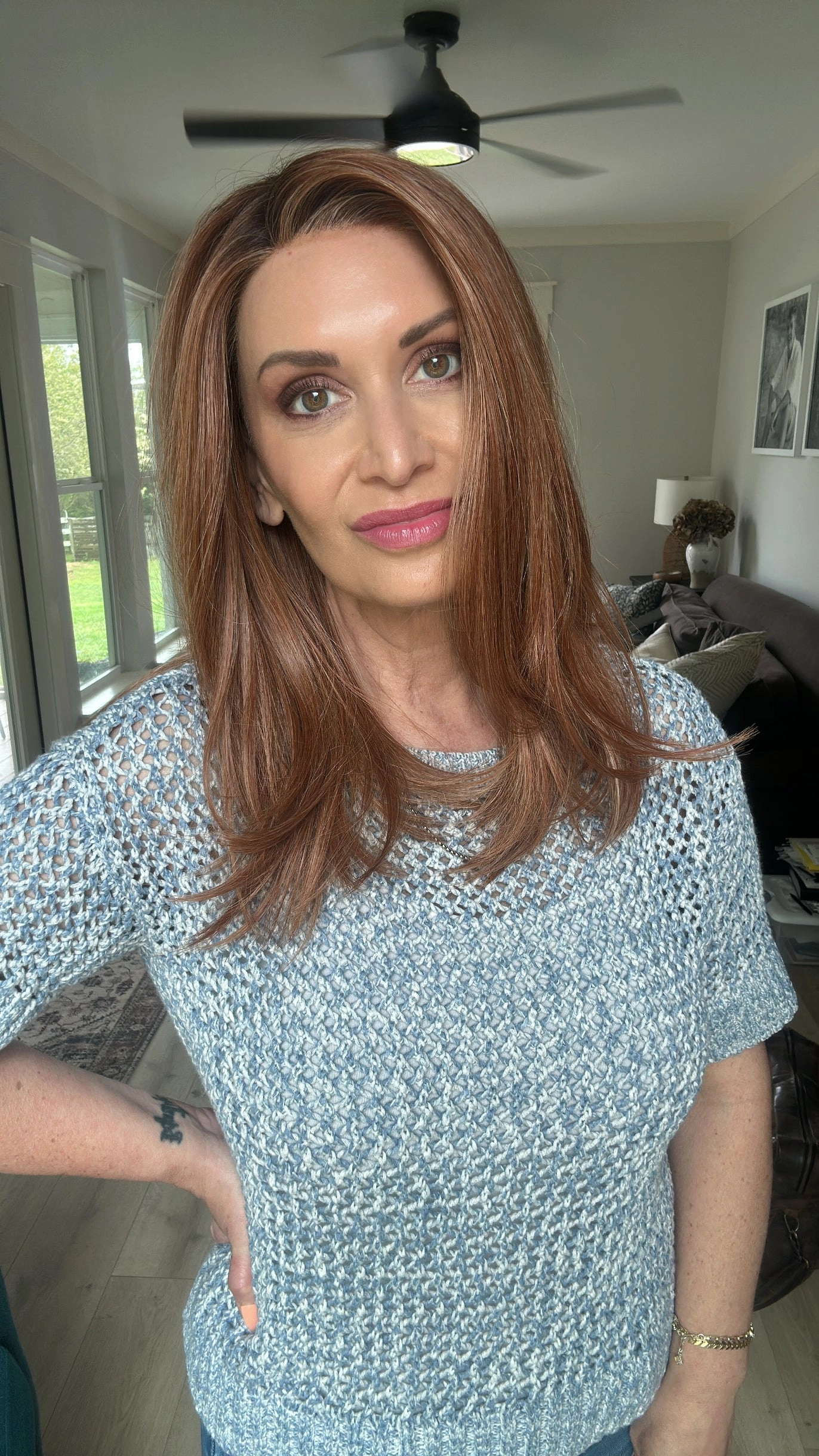 Fontaine | Synthetic Lace Front Wig (Hand-Tied)