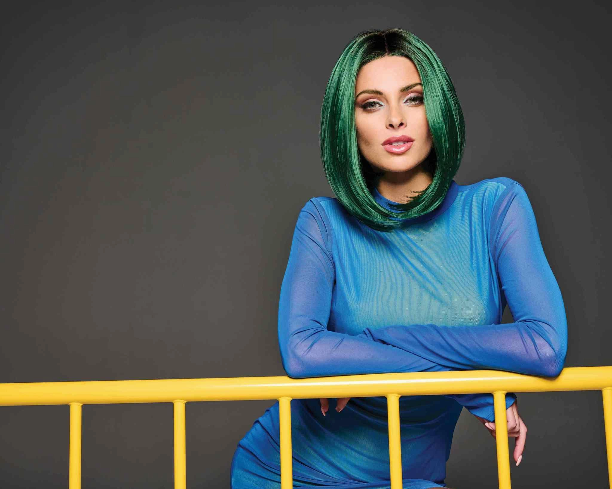 Green IRL Wig by Hairdo | Wefted Cap (Lace Front Mono Part)