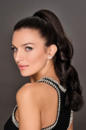 Hairdo Wigs Extensions - 21" Soft Curls Claw Clip Pony
