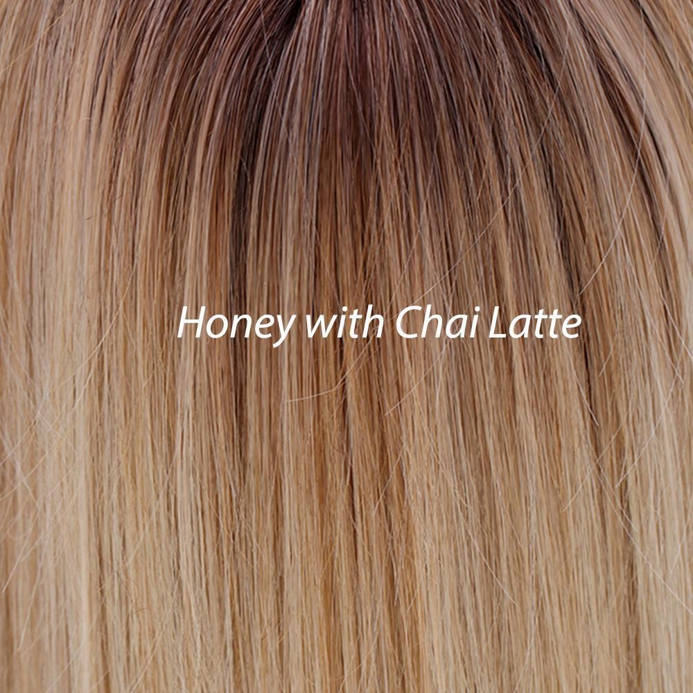 HAND-TIED Dalgona 16 Wig by Belle Tress | Heat Friendly Synthetic (Mono Part)