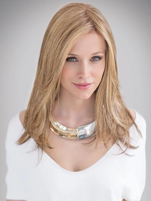 Image | Human Hair/Synthetic Blend Lace Front Wig (Hand-Tied)