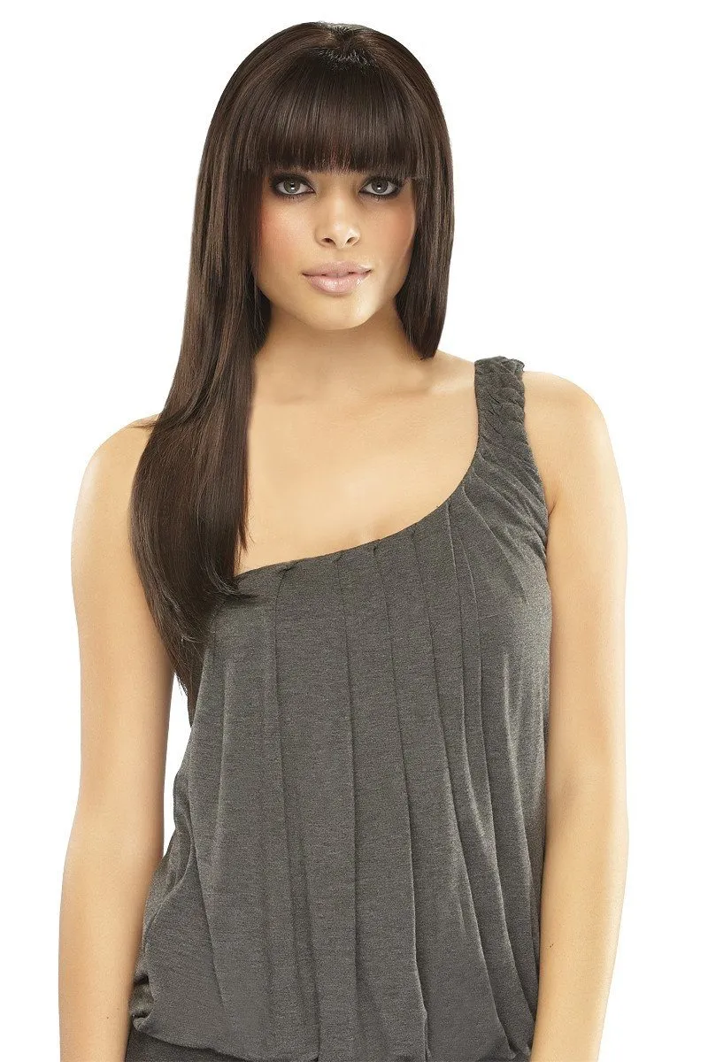 Jon Renau Toppers - EasiFringe 12" (#723) - Remy Human Hair
