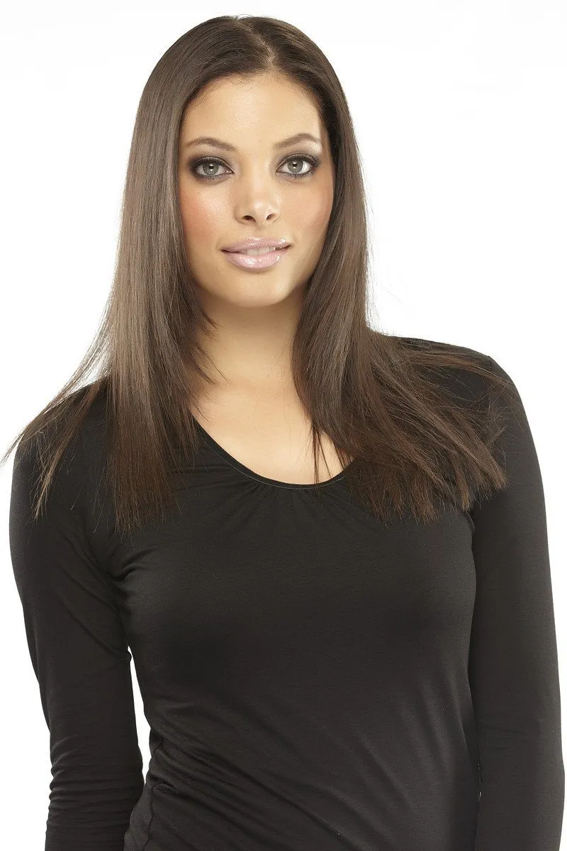Jon Renau Toppers - EasiFringe 12" (#723) - Remy Human Hair