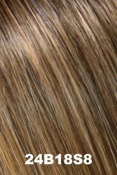 Jon Renau Toppers - EasiPart XL 12 (#733) - Remy Human Hair