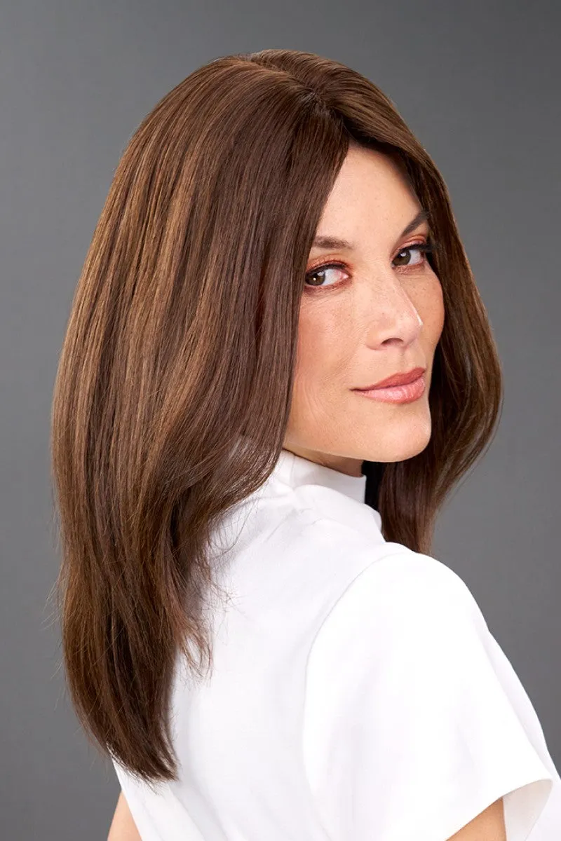 Jon Renau Toppers - Top Flex 12" (#6008) - Remy Human Hair