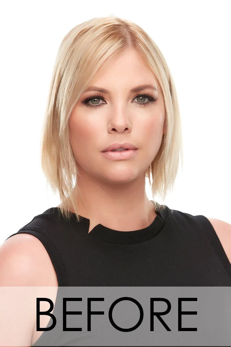 Jon Renau Toppers - Top Full HH 12" (#744) - Remy Human Hair