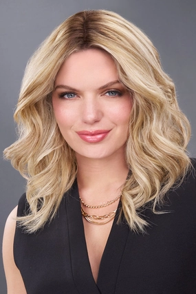 Jon Renau Toppers - EasiPart Medium 12" (#818) - Remy Human Hair