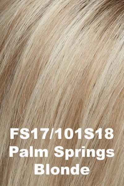Jon Renau Toppers - EasiPart Medium 18" (#819) - Remy Human Hair