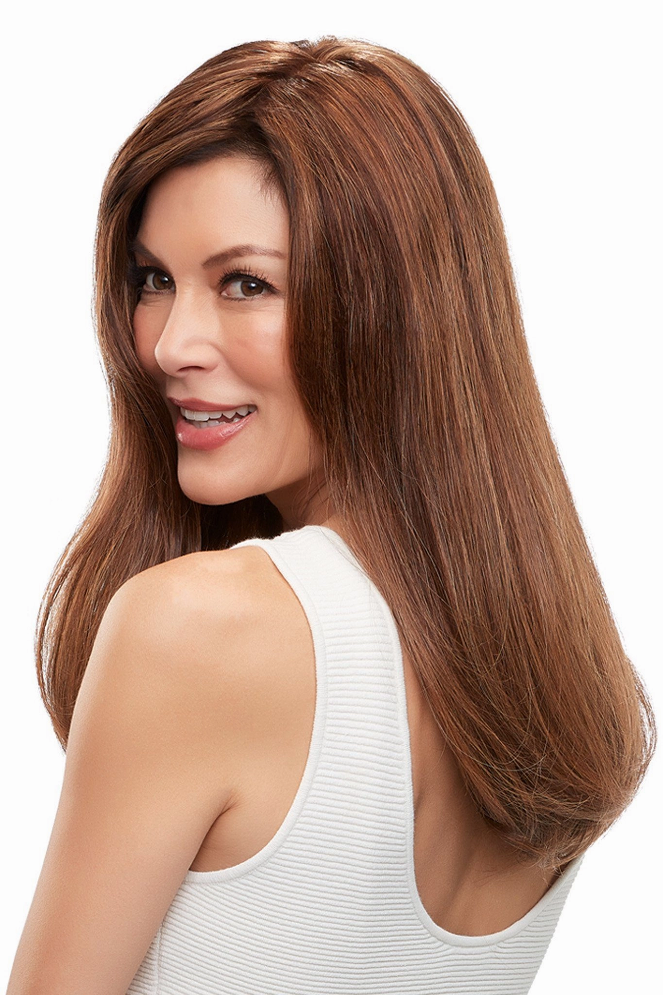 Jon Renau Toppers - Top Form French 18" (#757) - Remy Human Hair