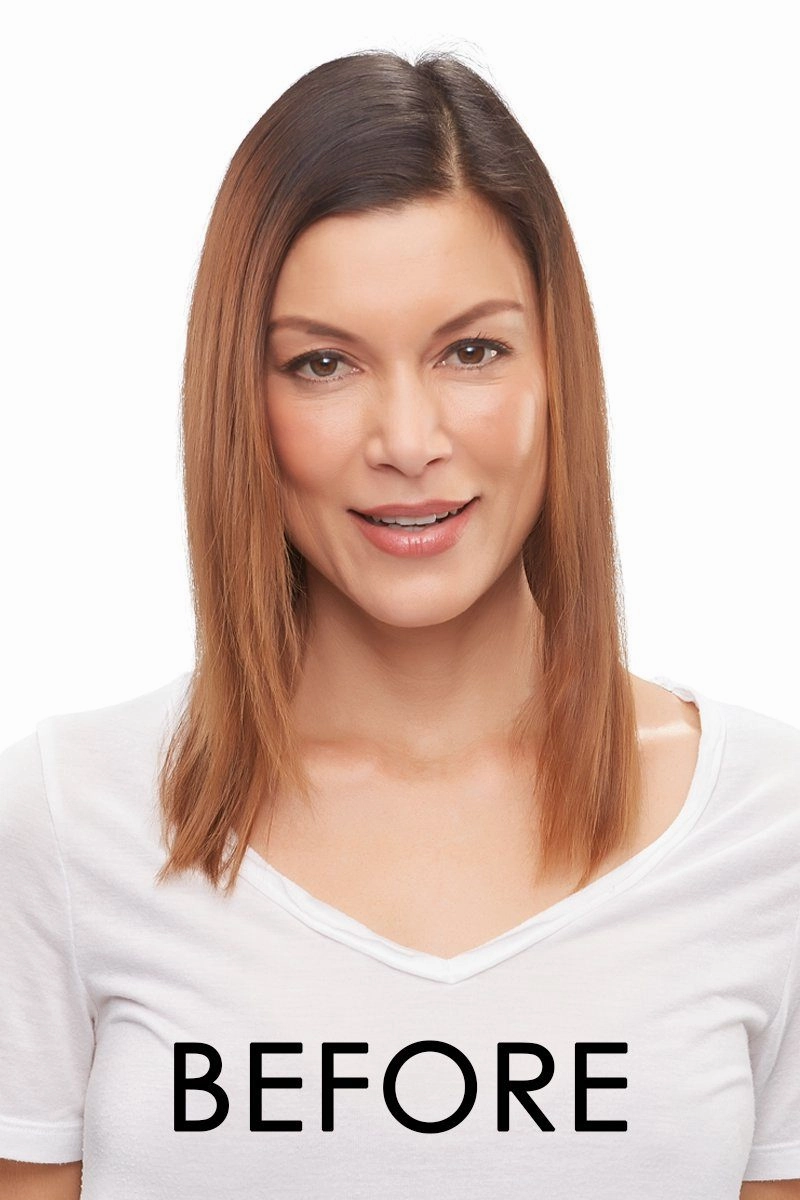 Jon Renau Toppers - Top Form French 18" (#757) - Remy Human Hair