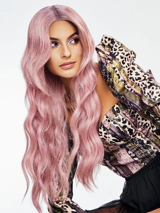 Lavender Frose | HF Synthetic Lace Front Wig (Mono Part)