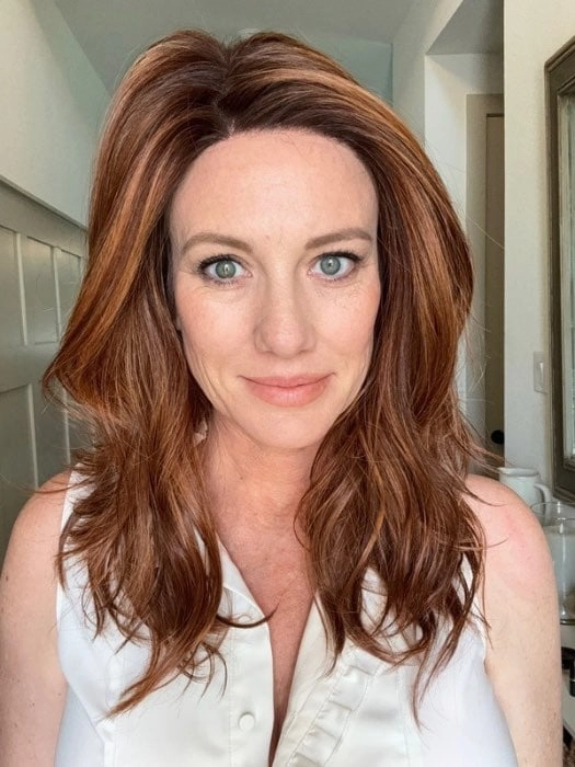 Leoni | Synthetic Lace Front Wig (Mono Part)