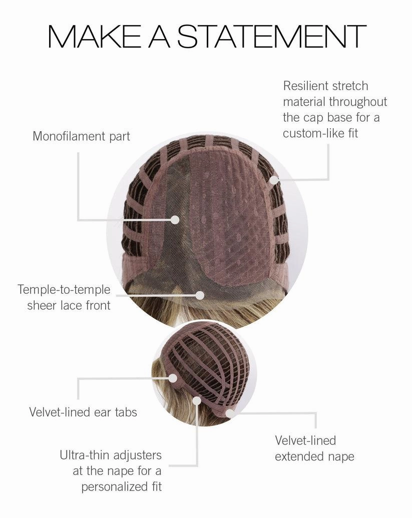 Make A Statement Wig by Gabor | Synthetic Lace Front (Mono Part)
