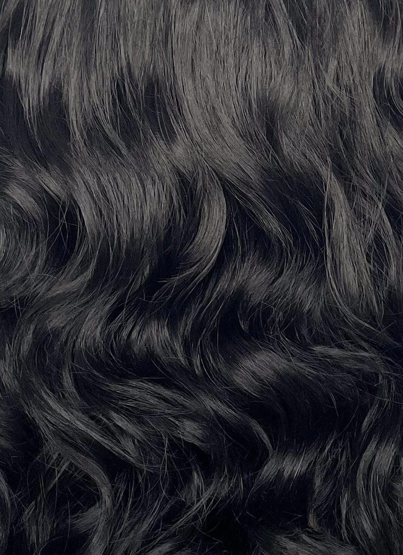 Marvel Loki Black Wavy Lace Front Synthetic Men's Wig LFK5554