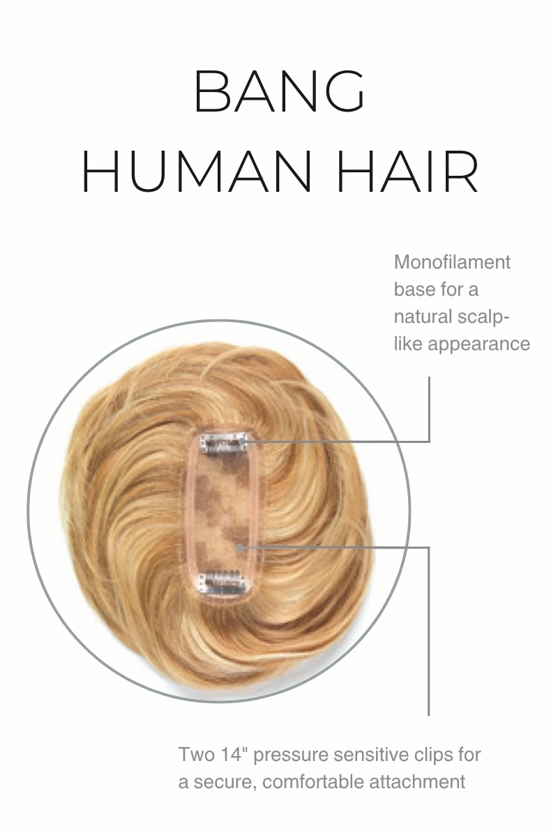 Raquel Welch Toppers - Bang - Human Hair (#RWBANG)