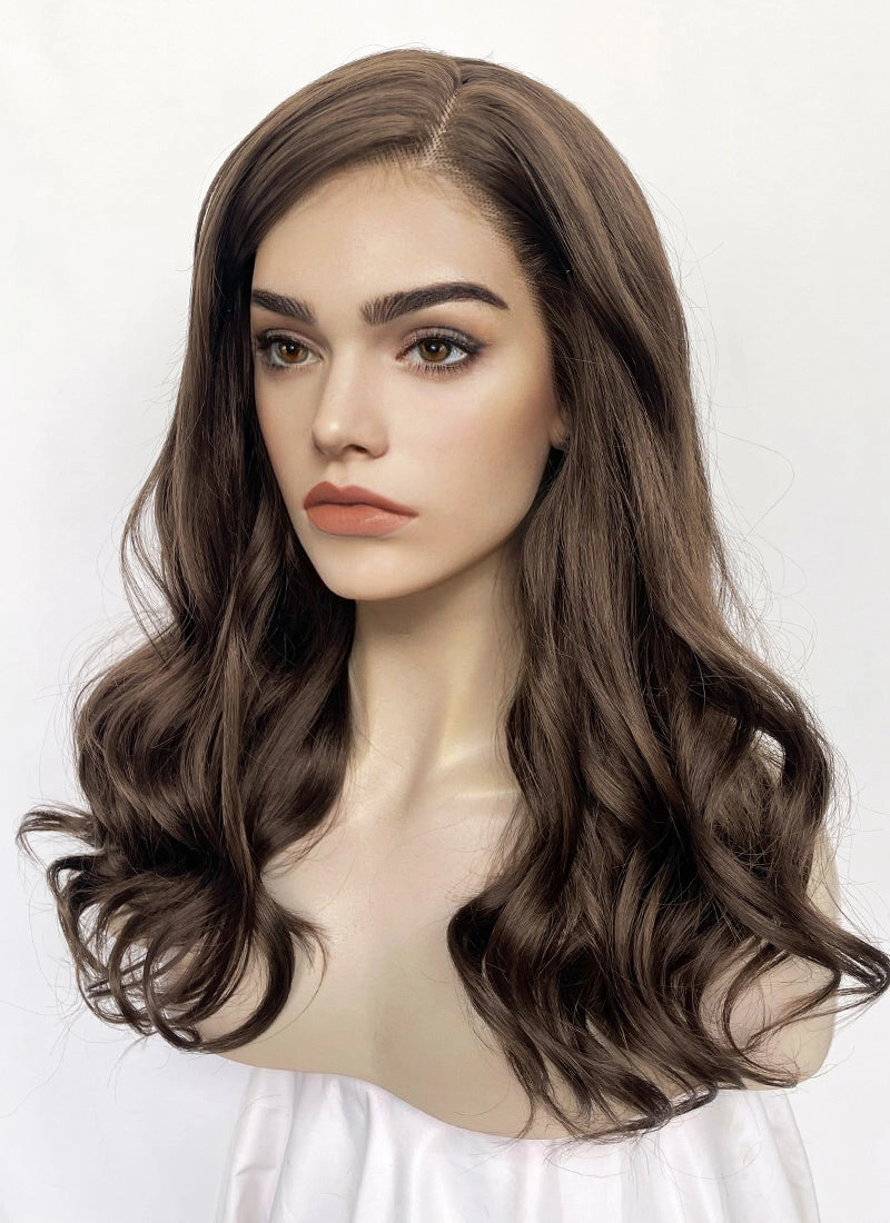 The Hunger Games: The Ballad of Songbirds & Snakes Lucy Gray Baird Brunette Wavy Lace Front Synthetic Wig LW4033