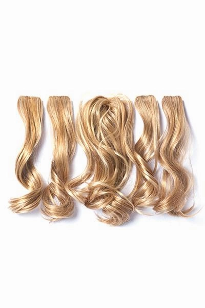 Toni Brattin Extensions - 5pc Curl Topper Extension Set HF #206