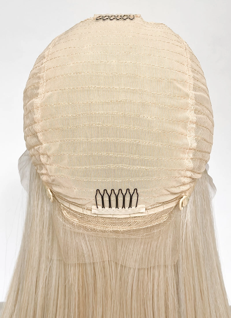 Two Tone Blonde Straight 13" x 6" Lace Top Kanekalon Synthetic Hair Wig LFS038