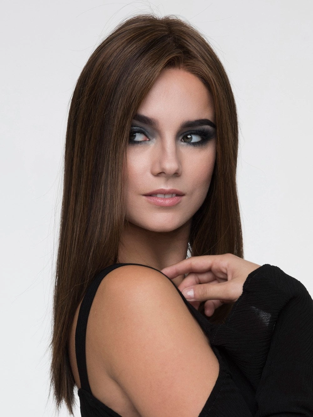 Veronica | Human Hair/ Synthetic Blend Wig (Mono Top)